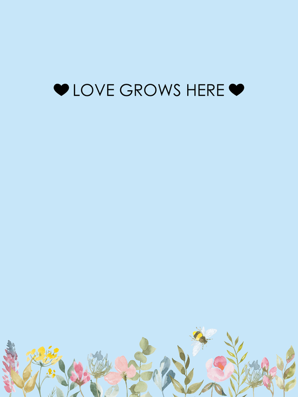 Mom's Garden is Her Children Customized Winter Blanket