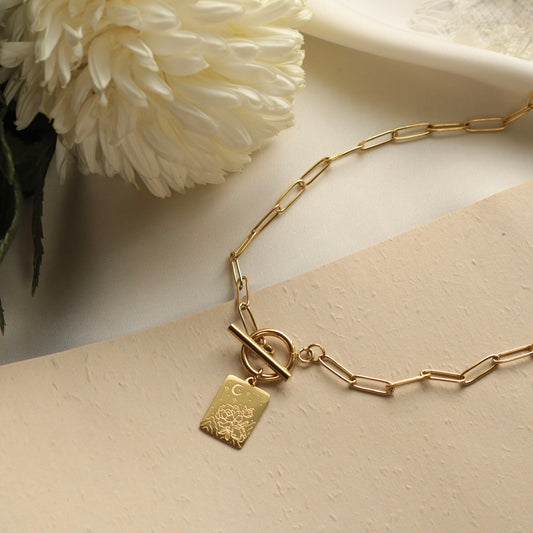 Moonlight Rosee Necklace