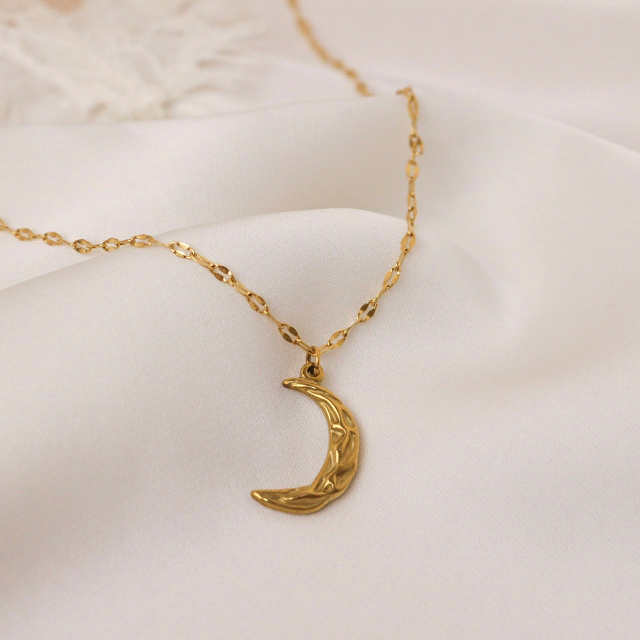 Mexican Moon Necklace