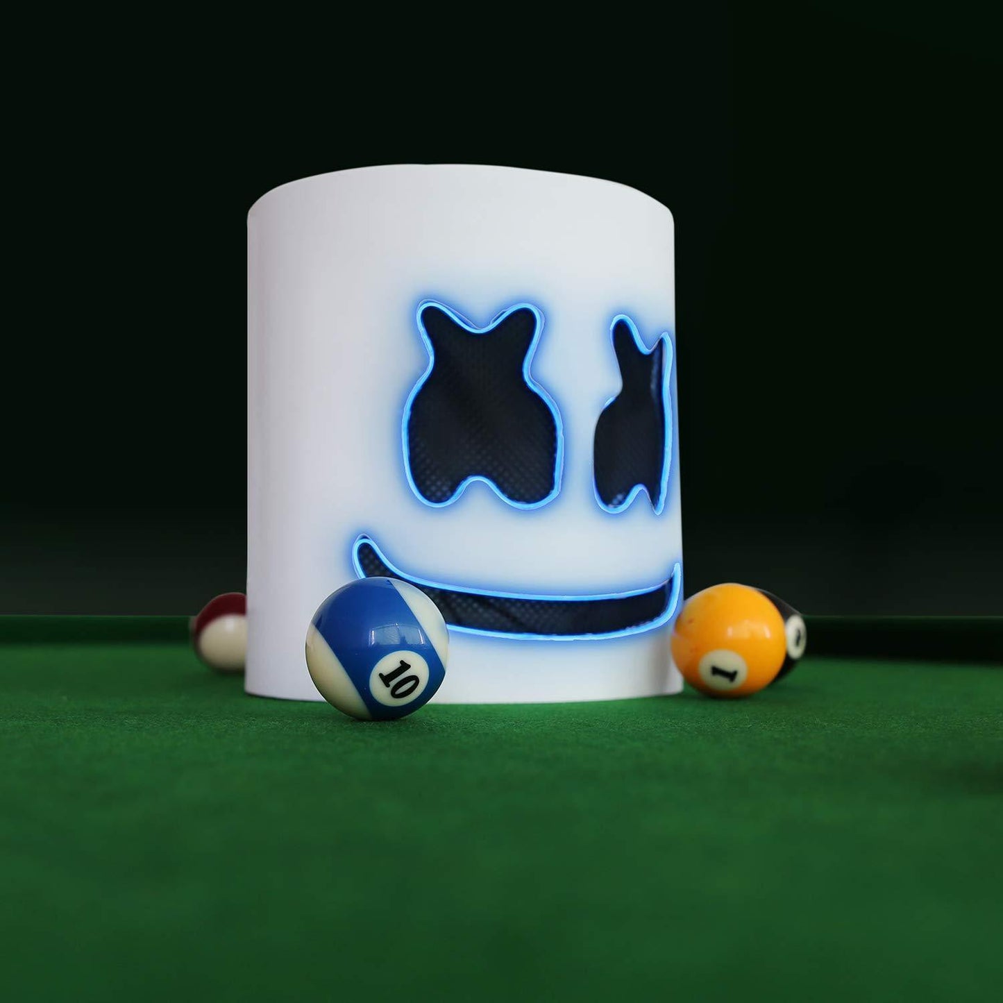 Halloween DJ Mask Neon