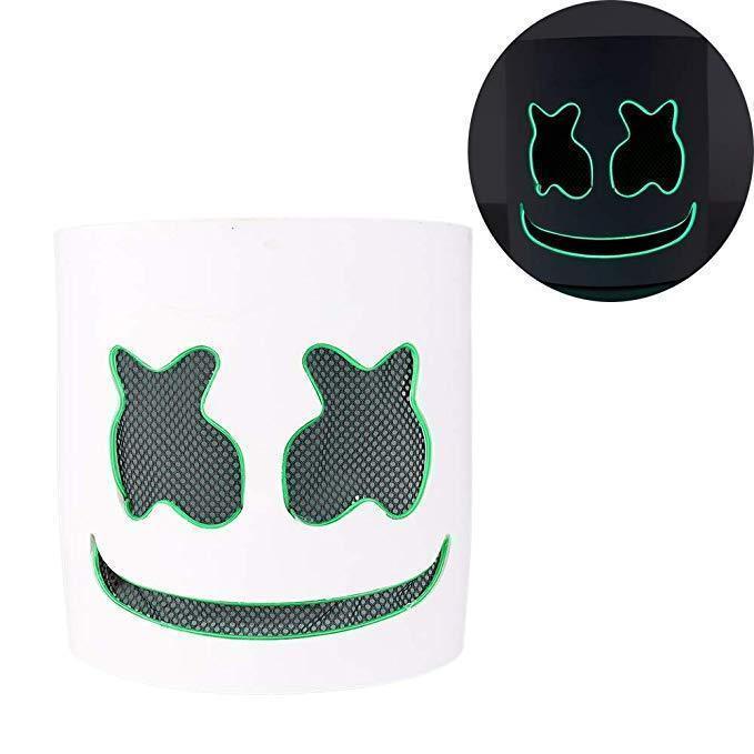 Halloween DJ Mask Neon