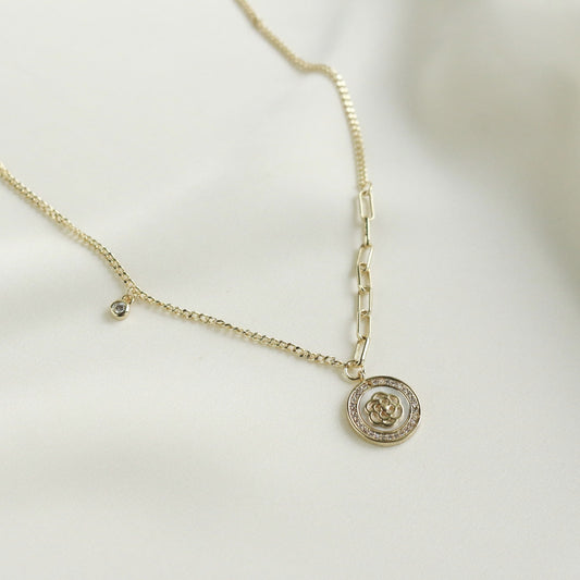 Secret Camellia Necklace