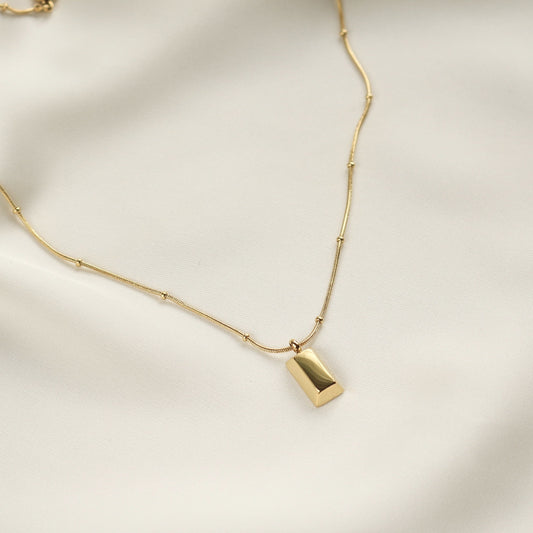 Paris Bullion Necklace
