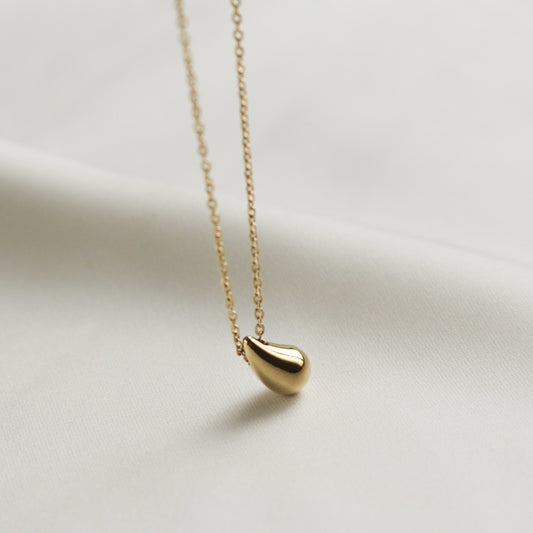 Spring Waterdrop Necklace (Gold)