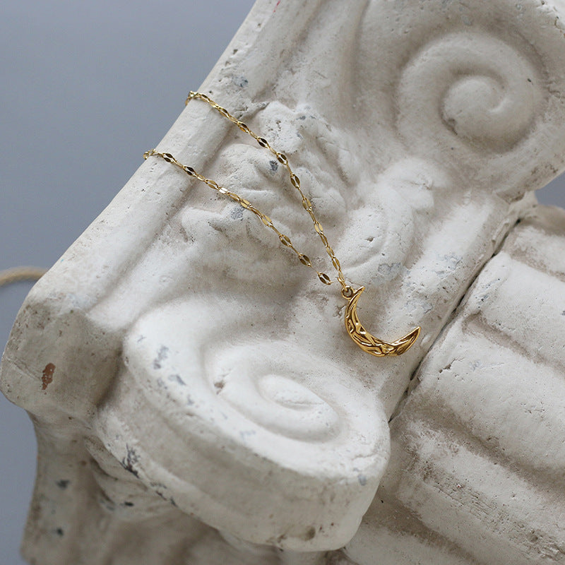 Mexican Moon Necklace